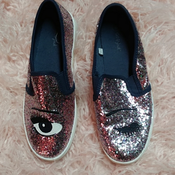 Glitter Eye Shoes - Picture 1 of 6